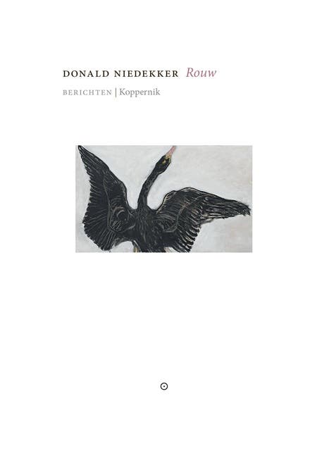 Rouw – omslag van het luisterboek van Donald Niedekker