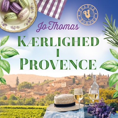 Kærlighed i Provence – omslag til lydbogen af Jo Thomas