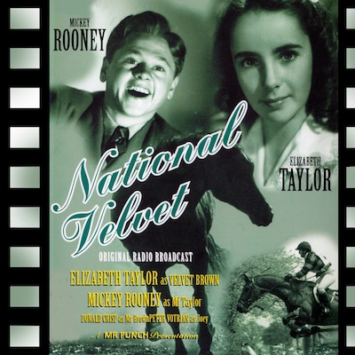 National Velvet – omslag til lydbogen af Mr Punch Audiobooks