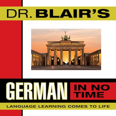 Dr. Blair's German in No Time – omslag til lydbogen af Robert Blair