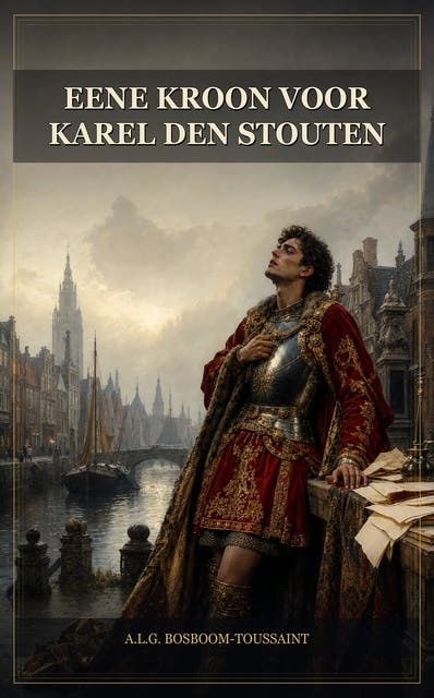 Eene kroon voor Karel den Stouten – omslag van het luisterboek van A L G Bosboom Toussaint