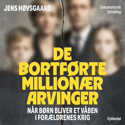 De bortførte millionærarvinger – omslag til lydbogen af Jens Høvsgaard