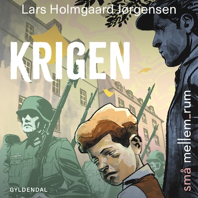 små mellem_rum. Krigen – omslag til lydbogen af Lars Holmgaard Jørgensen