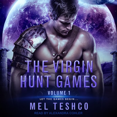 The Virgin Hunt Games #1 – omslag til lydbogen af Mel Teshco
