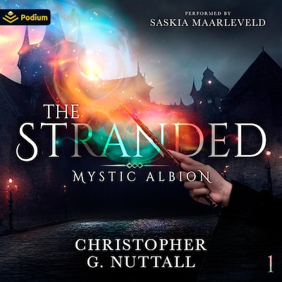 The Stranded – omslag til lydbogen af Christopher G. Nuttall