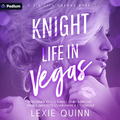 Knight Life in Vegas – omslag til lydbogen af Lexie Quinn