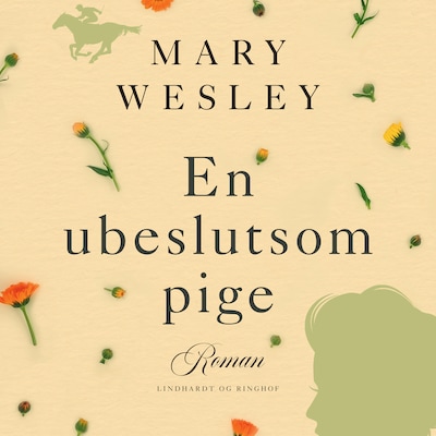 En ubeslutsom pige – omslag til lydbogen af Mary Wesley
