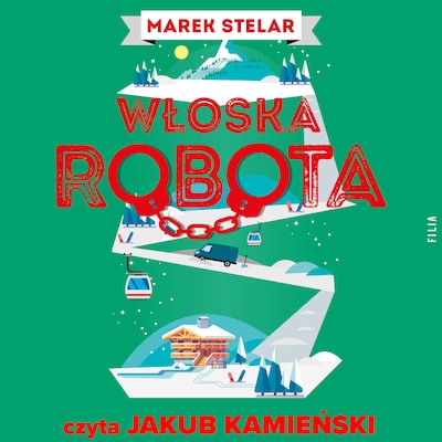 Włoska robota – okładka audiobooka, autor Marek Stelar