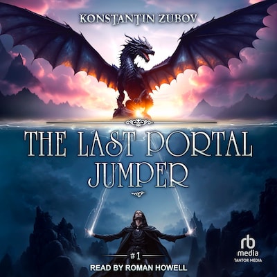 The Last Portal Jumper: Book 1 – omslag til lydbogen af Konstantin Zubov