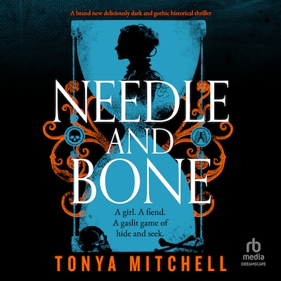 Needle and Bone – omslag til lydbogen af Tonya Mitchell
