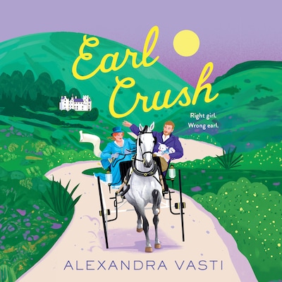 Earl Crush – omslag til lydbogen af Alexandra Vasti