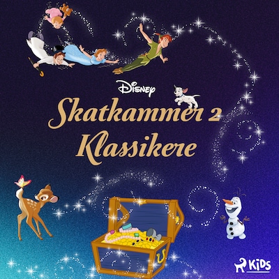 Disney skatkammer 2 - Klassikere – omslag til lydbogen af Disney