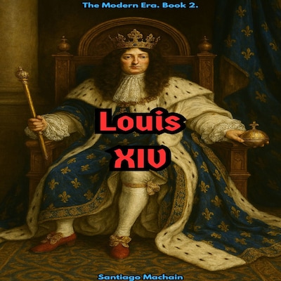 Louis XIV – omslag til lydbogen af Santiago Machain