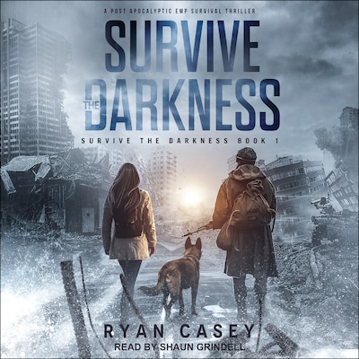 Survive the Darkness – omslag til lydbogen af Ryan Casey