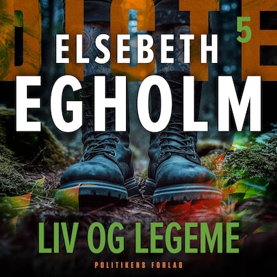 Liv og legeme – omslag til lydbogen af Elsebeth Egholm