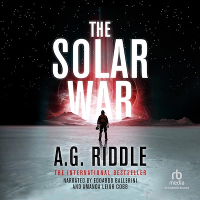 The Solar War – omslag til lydbogen af A.G. Riddle