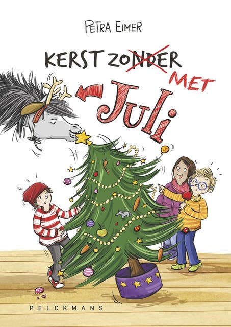 Kerst met Juli – omslag van het luisterboek van Petra Eimer