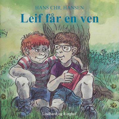Leif får en ven – omslag til lydbogen af Hans Chr. Hansen