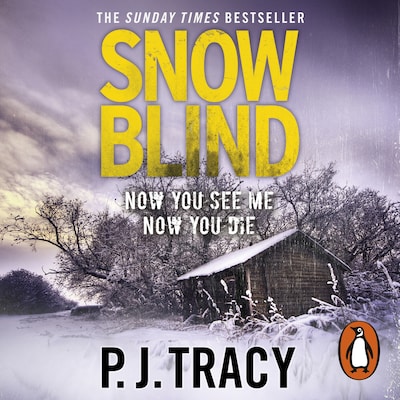 Snow Blind – omslag til lydbogen af P. J. Tracy