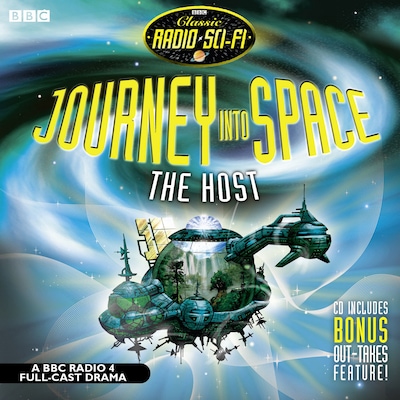 Journey into Space: The Host – omslag til lydbogen af Charles Chilton