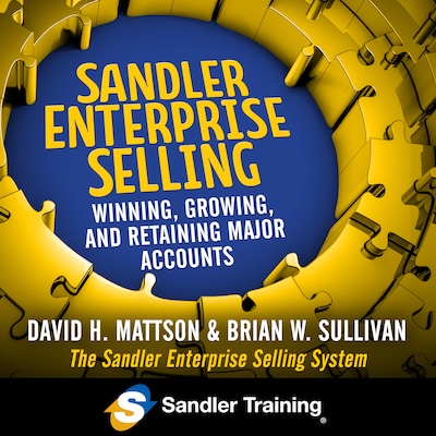 Sandler Enterprise Selling – omslag til lydbogen af David Mattson, Brian W. Sullivan