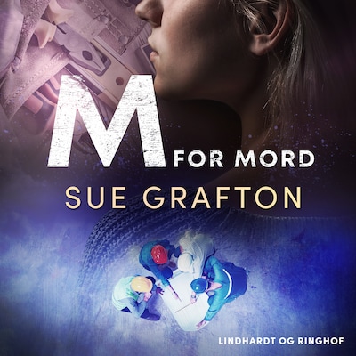 M for mord – omslag til lydbogen af Sue Grafton