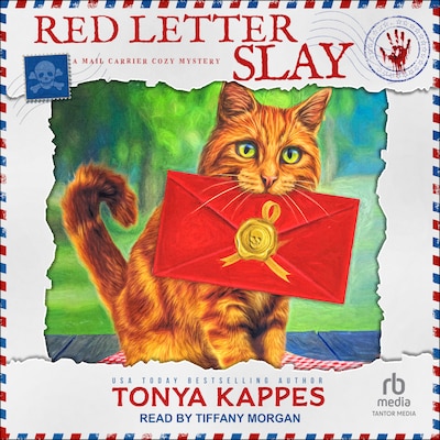 Red Letter Slay – omslag til lydbogen af Tonya Kappes