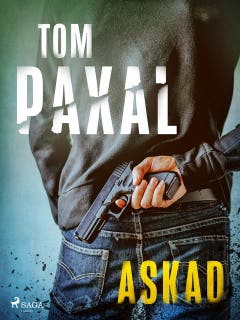 Askad – omslag till ljudboken av Tom Paxal