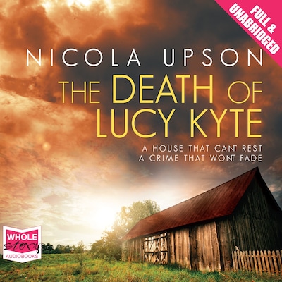 The Death of Lucy Kyte – omslag til lydbogen af Nicola Upson