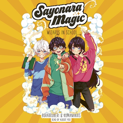 Sayonara Magic – omslag til lydbogen af Amèlia Mora, Ana C. Sánchez