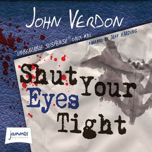Shut Your Eyes Tight – okładka audiobooka, autor John Verdon