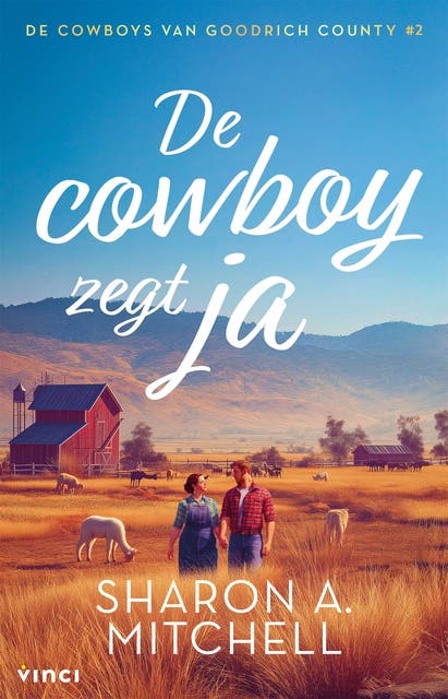 De cowboy zegt ja – omslag van het luisterboek van Sharon A Mitchell