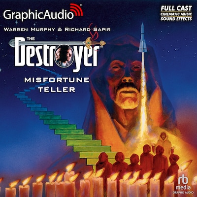Misfortune Teller [Dramatized Adaptation] – omslag til lydbogen af Warren Murphy, Richard Sapir