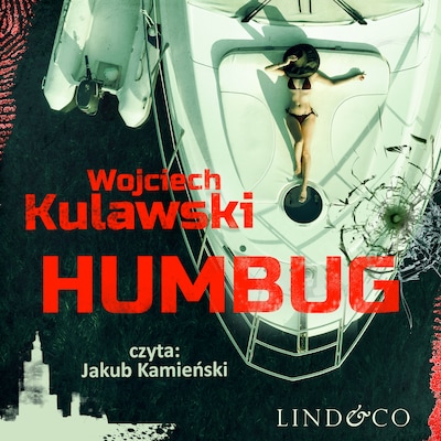 Humbug – okładka audiobooka, autor Wojciech Kulawski