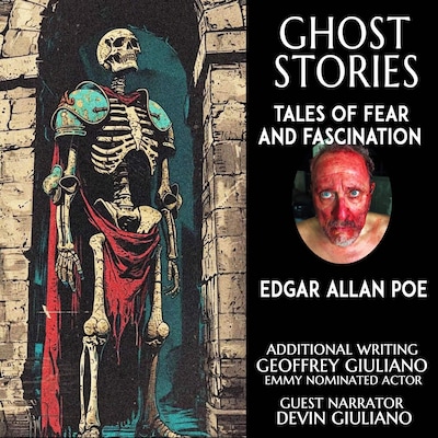 Ghost Stories – omslag till ljudboken av Edgar Allan Poe, Geoffrey Giuliano