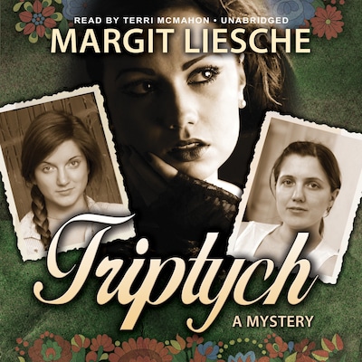 Triptych – omslag til lydbogen af Margit Liesche