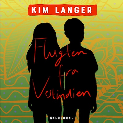 Flugten fra Vestindien – omslag til lydbogen af Kim Langer