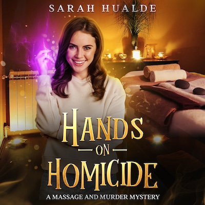 Hands On Homicide – omslag til lydbogen af Sarah Hualde
