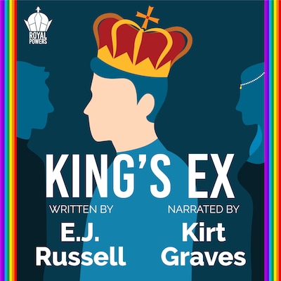 King's Ex – omslag til lydbogen af E.J. Russell