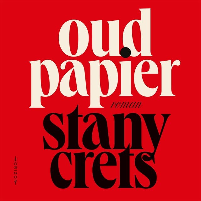 Oud papier – omslag van het luisterboek van Stany Crets