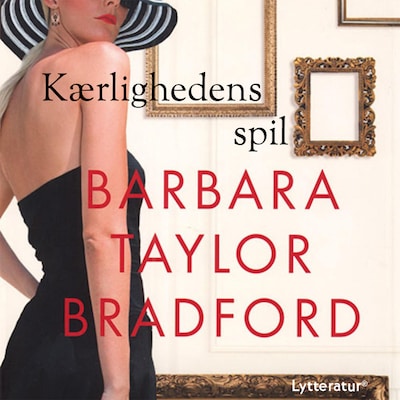 Kærlighedens spil – omslag til lydbogen af Barbara Taylor Bradford