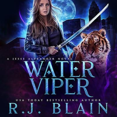 Water Viper – omslag til lydbogen af R.J. Blain