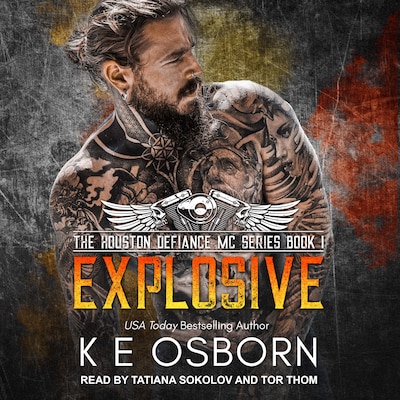 Explosive – omslag til lydbogen af K E Osborn