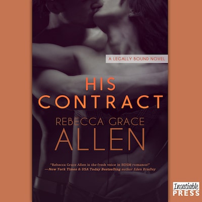 His Contract – okładka audiobooka, autor Rebecca Grace Allen