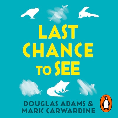 Last Chance To See – omslag til lydbogen af Douglas Adams, Mark Carwardine