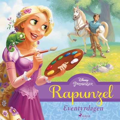 Rapunzel - Eventyrdagen – omslag til lydbogen af Disney