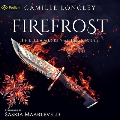 Firefrost – omslag til lydbogen af Camille Longley