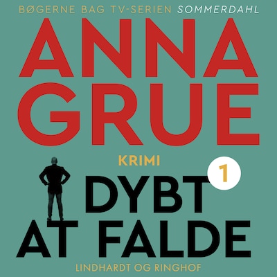 Dybt at falde – omslag til lydbogen af Anna Grue