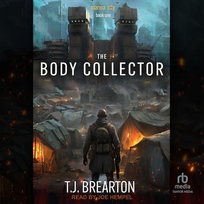 The Body Collector – omslag til lydbogen af T.J. Brearton
