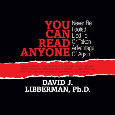 You Can Read Anyone – omslag til lydbogen af David J. Lieberman